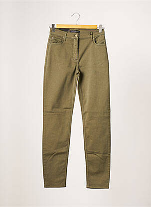 Pantalon slim verde BETTY BARCLAY femeie