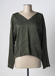 Bluză mâneci lungi mâneci lungi verde KARMA KOMA femme