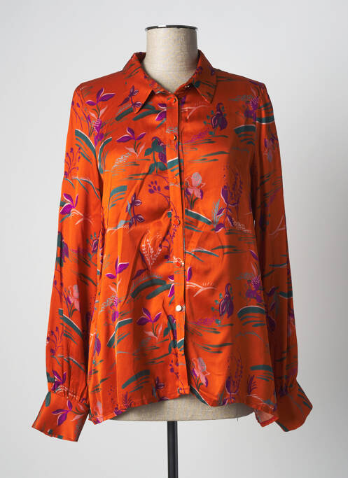 Cămașă portocaliu OPULLENCE femeie