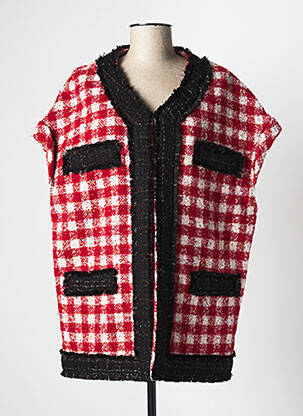 Vestă fără mâneci roșu SCHOOL RAG femeie