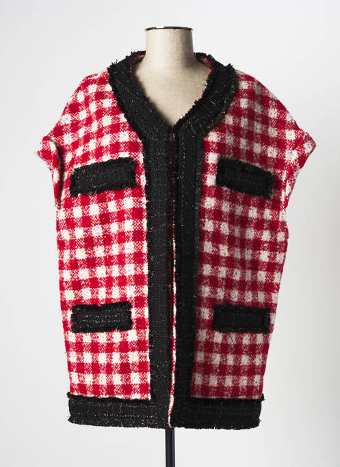 Vestă fără mâneci roșu SCHOOL RAG femeie