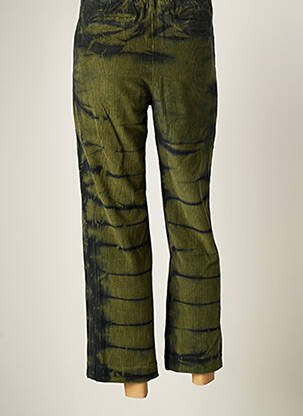 Pantalon 7/8 elasticitate mărime normală verde CHARLIE JOE femeie