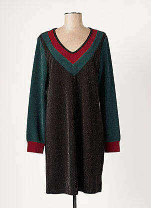 Rochie scurtă mâneci lungi mâneci lungi negru RYUJEE femeie