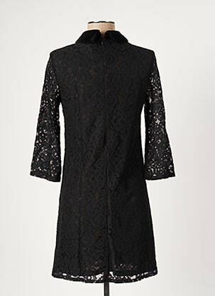 Rochie scurtă mâneci 3/4 mâneci 3/4 negru RYUJEE femeie