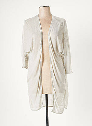 Vestă cu mâneci scurte gri ICHI femeie