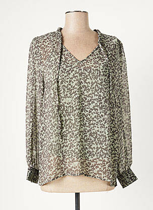 Top verde ICHI femeie