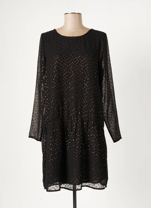 Rochie scurtă negru ICHI femeie