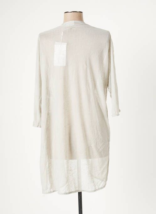 Vestă cu mâneci scurte gri ICHI femeie