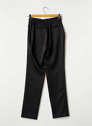 Pantalon chino închidere cu fermoar sub clapetă cu nasturi mărime normală negru LAVAND femeie