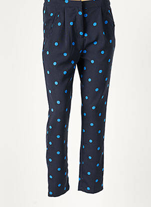 Pantalon chino albastru ICHI femeie