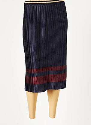 Fustă midi albastru B.YOUNG femeie