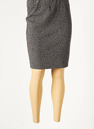 Fustă midi gri FRANSA femeie