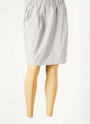 Fustă scurtă gri B.YOUNG femeie