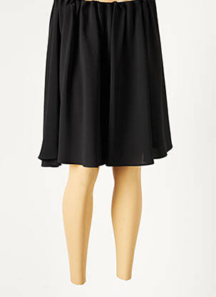 Fustă midi negru LAVAND femeie