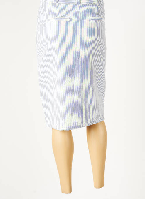 Fustă midi albastru ICHI femeie