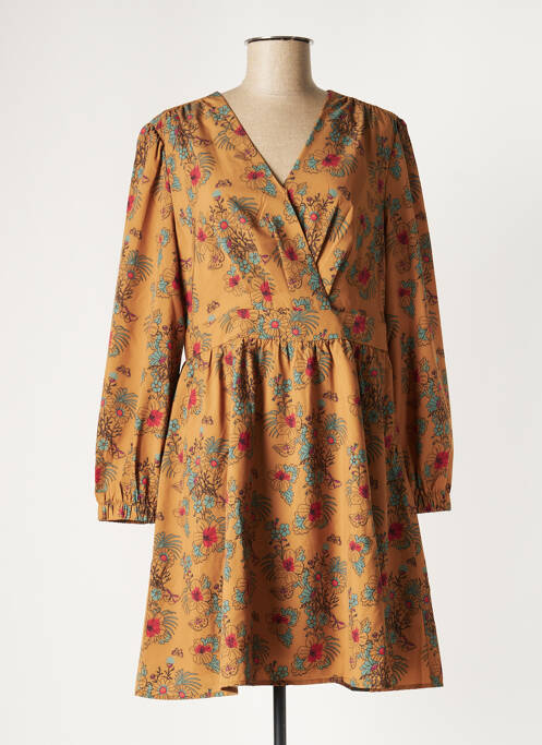 Rochie scurtă maro THE KORNER femeie