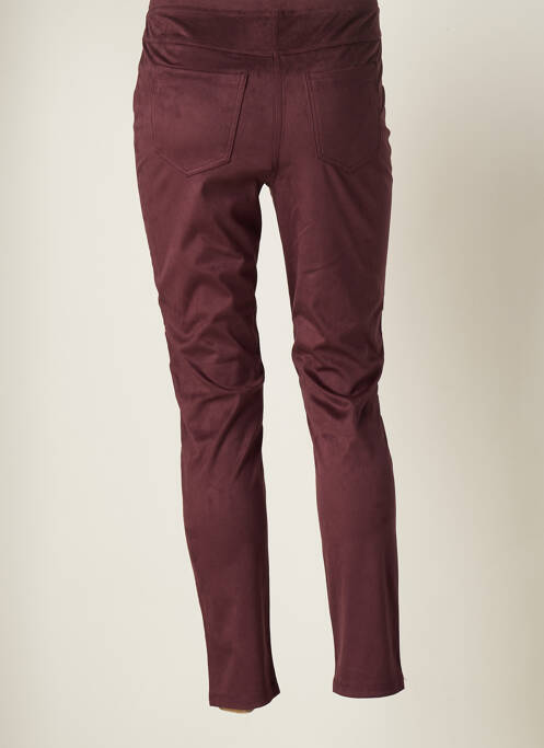 Pantalon slim roșu YEST femeie