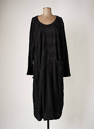 Rochie lungă mâneci lungi mâneci lungi negru KOKOMARINA femeie