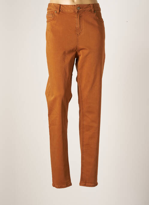 Pantalon slim galben YESTA femeie