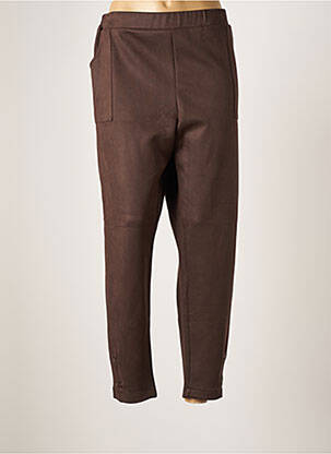 Pantalon 7/8 maro FRANCK ANNA femeie