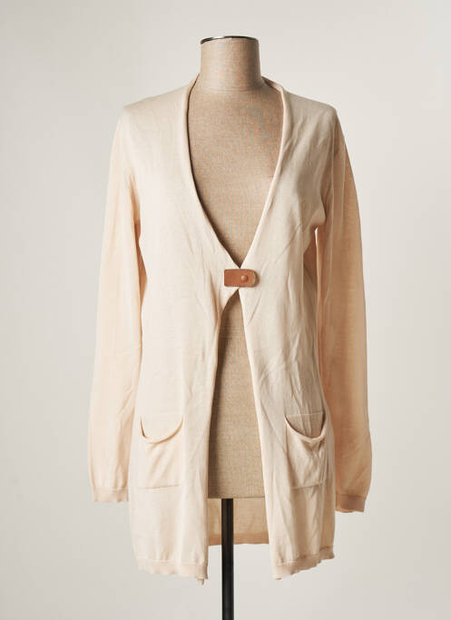 Vestă cu mâneci lungi bej FABIANA FILIPPI femeie