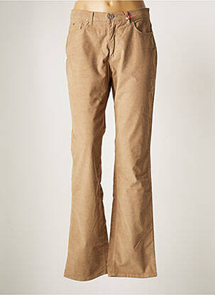 Pantalon drept maro TRUSSARDI JEANS femeie