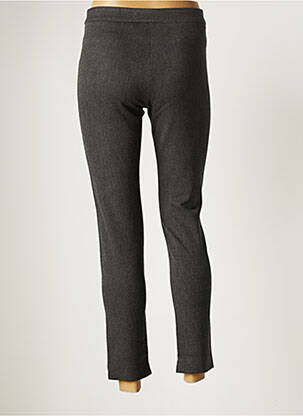 Pantalon 7/8 talie înaltă talie înaltă gri DENIM STUDIO femeie