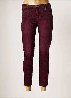 Pantalon 7/8 elasticitate mărime normală roșu DENIM STUDIO femeie
