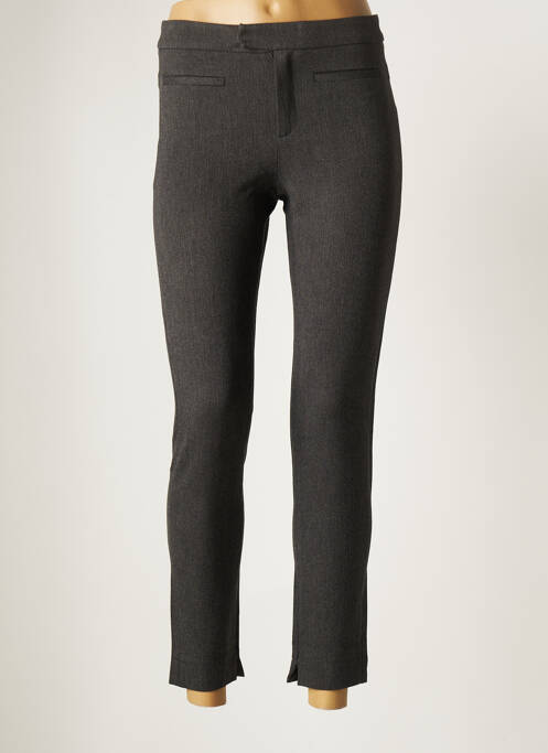 Pantalon 7/8 gri DENIM STUDIO femeie