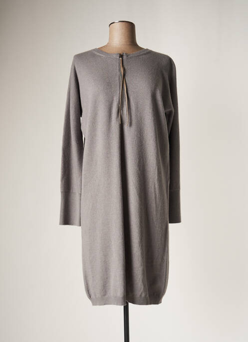 Rochie midi gri FABIANA FILIPPI femeie