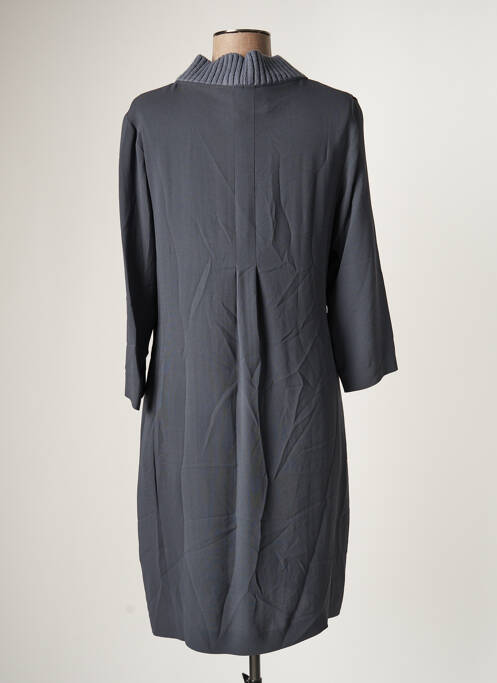 Rochie midi mâneci lungi mâneci lungi gri FABIANA FILIPPI femme