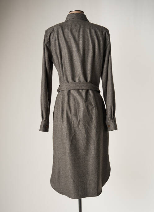 Rochie midi gri RALPH LAUREN femeie