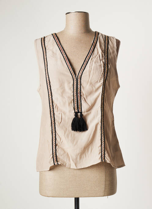 Top bej MEISÏE femeie