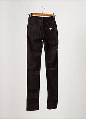 Pantalon slim elasticitate mărime normală maro ARMANI femeie