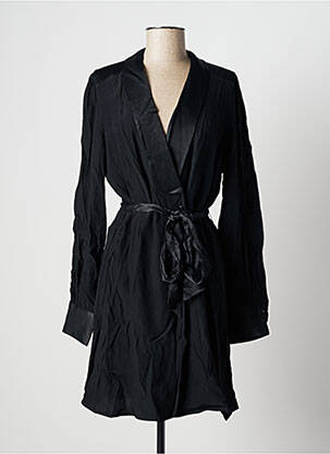 Rochie scurtă mâneci lungi mâneci lungi negru SWILDENS femeie