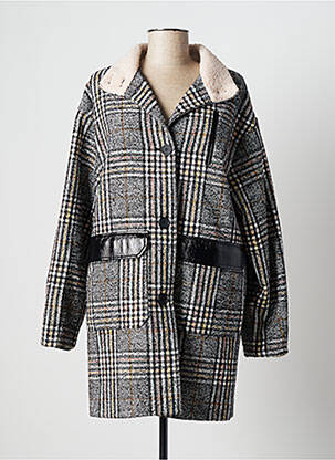 Palton lung negru INDEE femeie