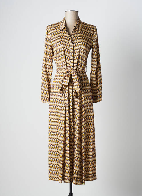 Rochie midi bej STELLA FOREST femeie