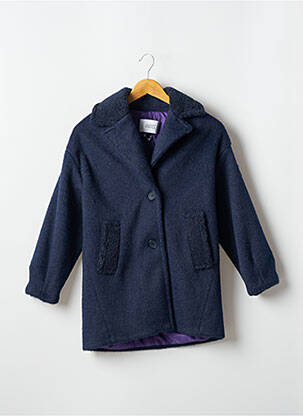 Palton lung albastru INDEE fată