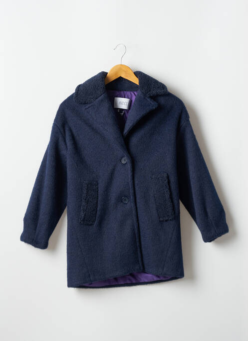 Palton lung albastru INDEE fată