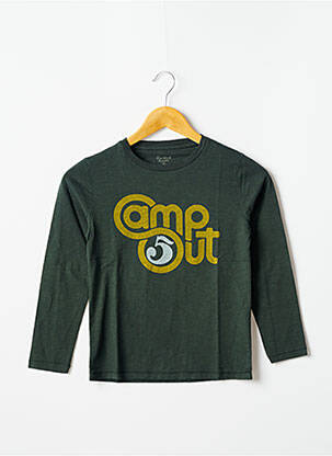 Tricou mâneci lungi mâneci lungi verde HARTFORD băiat
