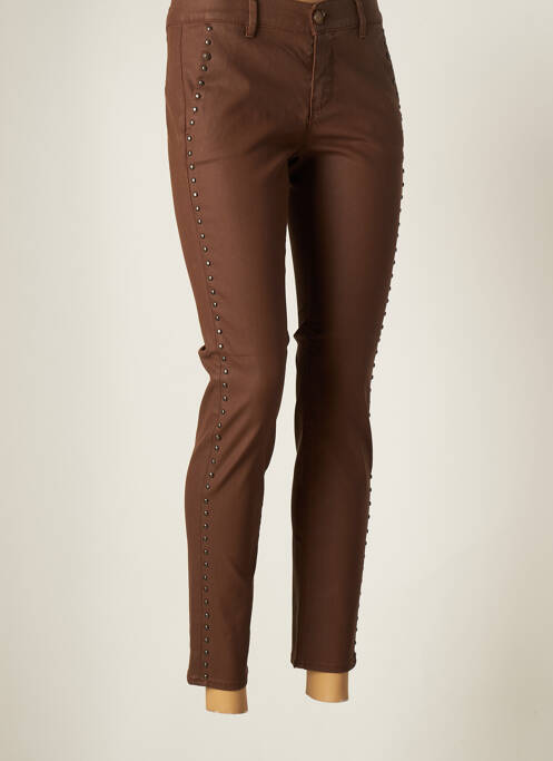 Pantalon 7/8 maro HOPPY femeie