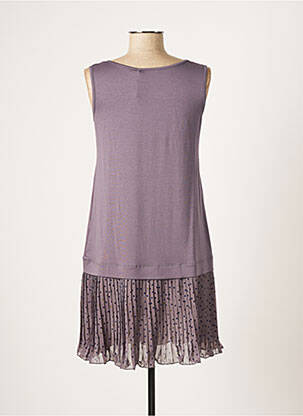 Rochie scurtă fără mâneci fără mâneci gri MYRINE ANTWERP femeie