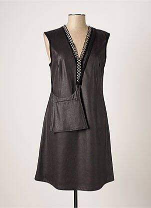 Rochie midi negru LO! LES FILLES femeie