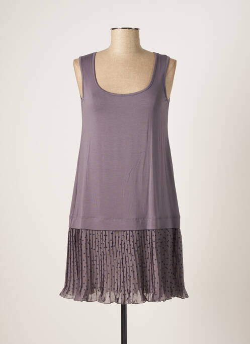 Rochie scurtă gri MYRINE ANTWERP femeie