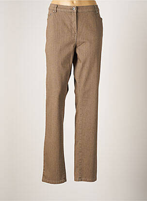 Pantalon drept maro ANNE KELLY femeie