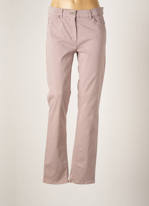 Pantalon slim roz ANNA MONTANA femeie