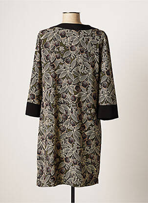 Rochie midi mâneci 3/4 mâneci 3/4 verde QUEENIE femeie