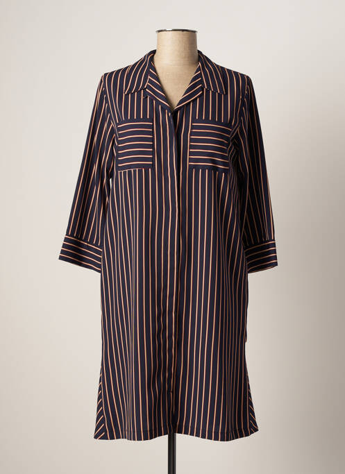 Rochie midi albastru SASSIA femeie