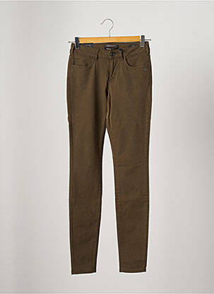 Pantalon slim verde MAISON SCOTCH femeie