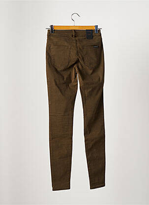 Pantalon slim verde MAISON SCOTCH femeie